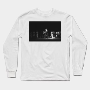 James Brown BW Photograph Long Sleeve T-Shirt